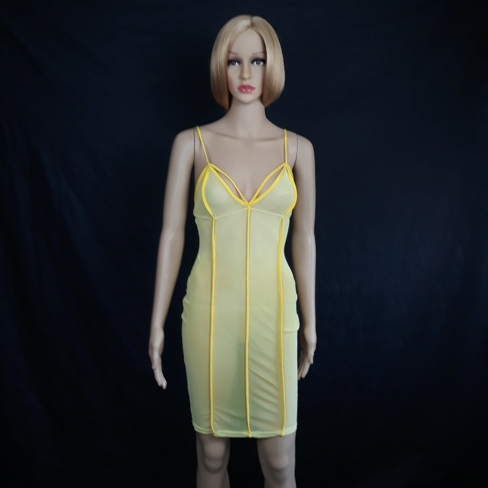 Auditions Small Cover up, Yellow